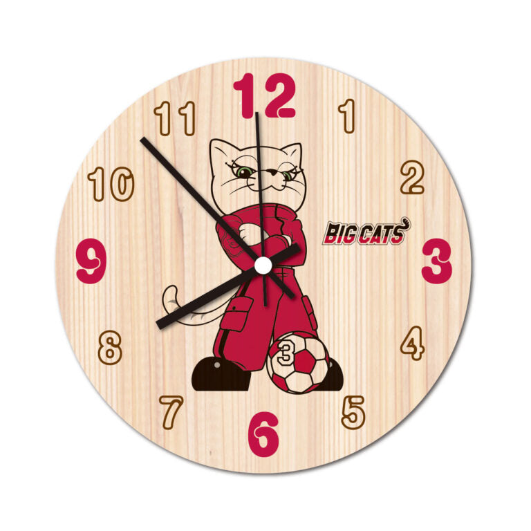 ウッド掛け時計