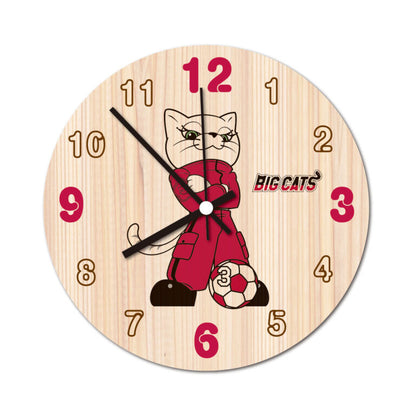 ウッド掛け時計