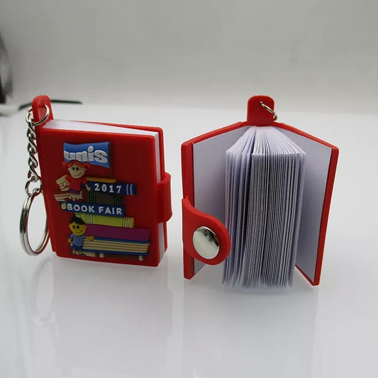 ブック型キーホルダー